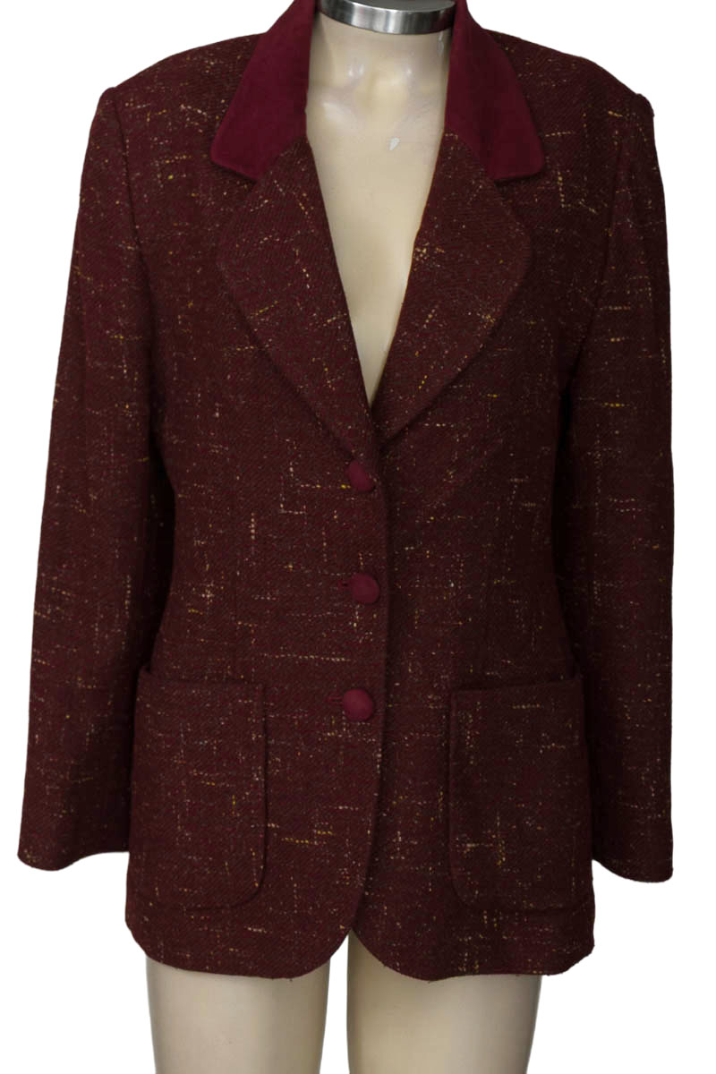 Chaqueta / Abrigo color Vinotinto - Jeans & Jackets