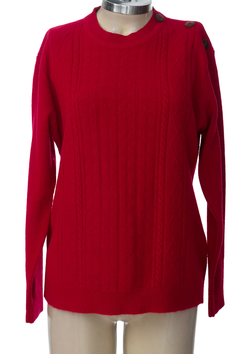 Sweater color Rojo - Vermont tejidos