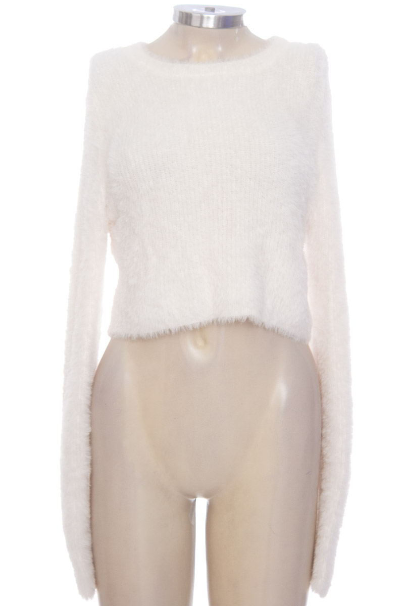 Sweater color Blanco - Stradivarius