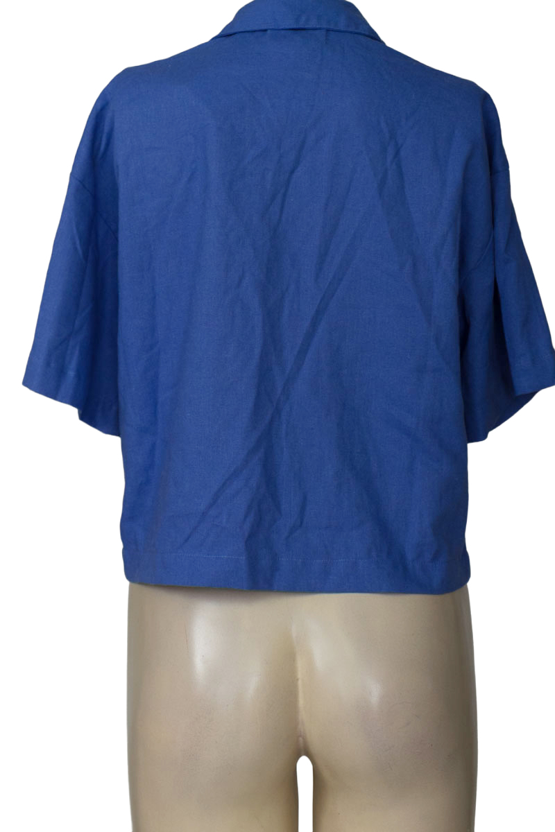 Blusa color Azul - Mercedes Campuzano