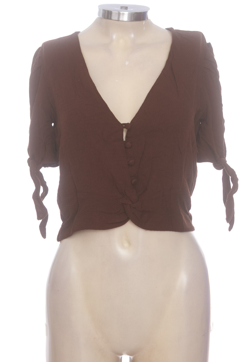 Top / Camiseta color Café - ELA