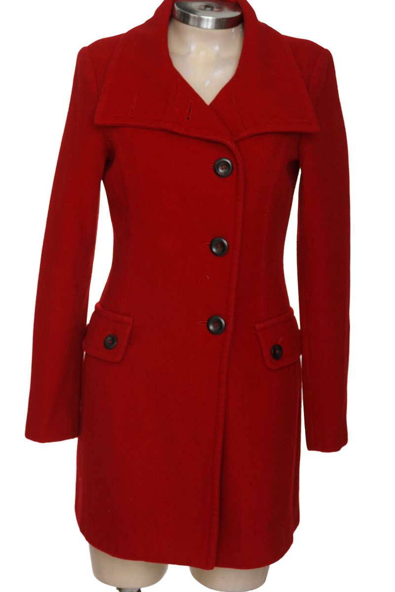 Chaqueta / Abrigo color Rojo - United Colors of Benetton