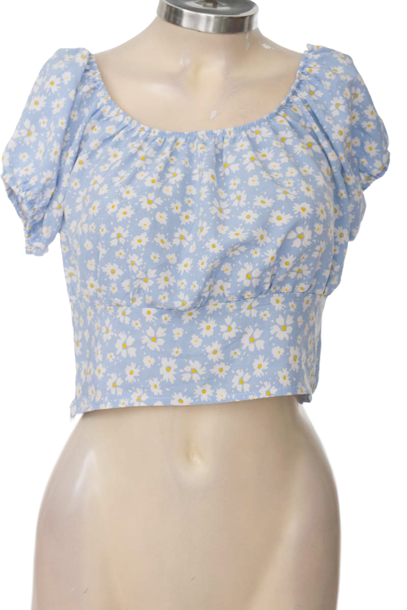 Top / Camiseta color Azul - Fashion Paris