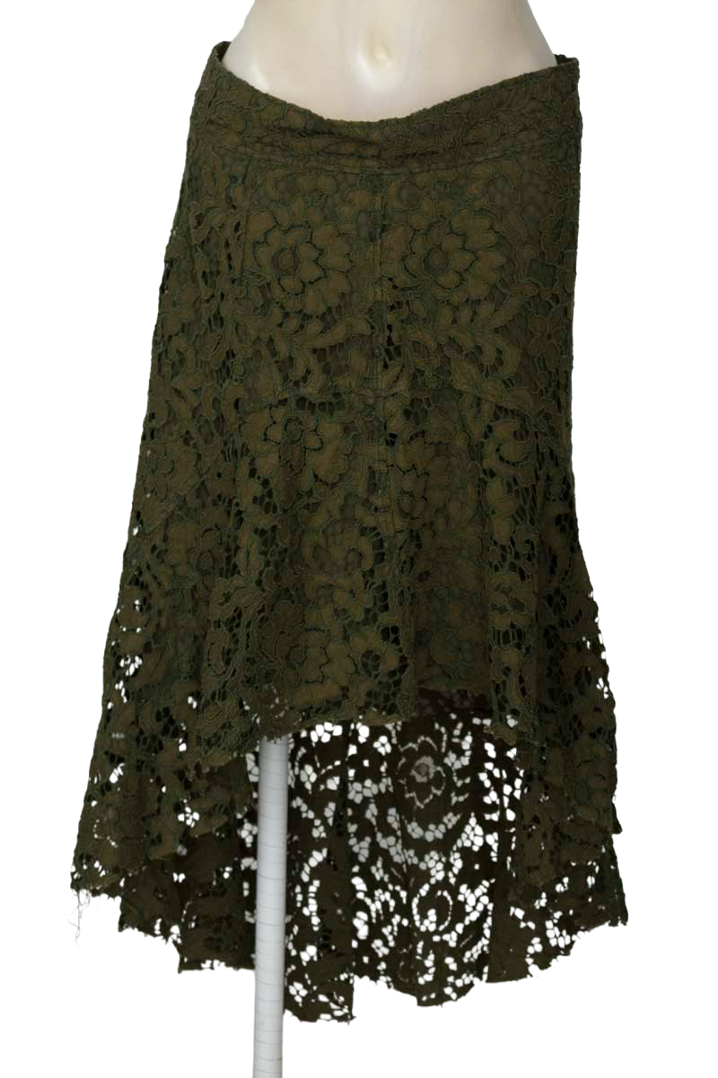 Falda color Verde - Zara