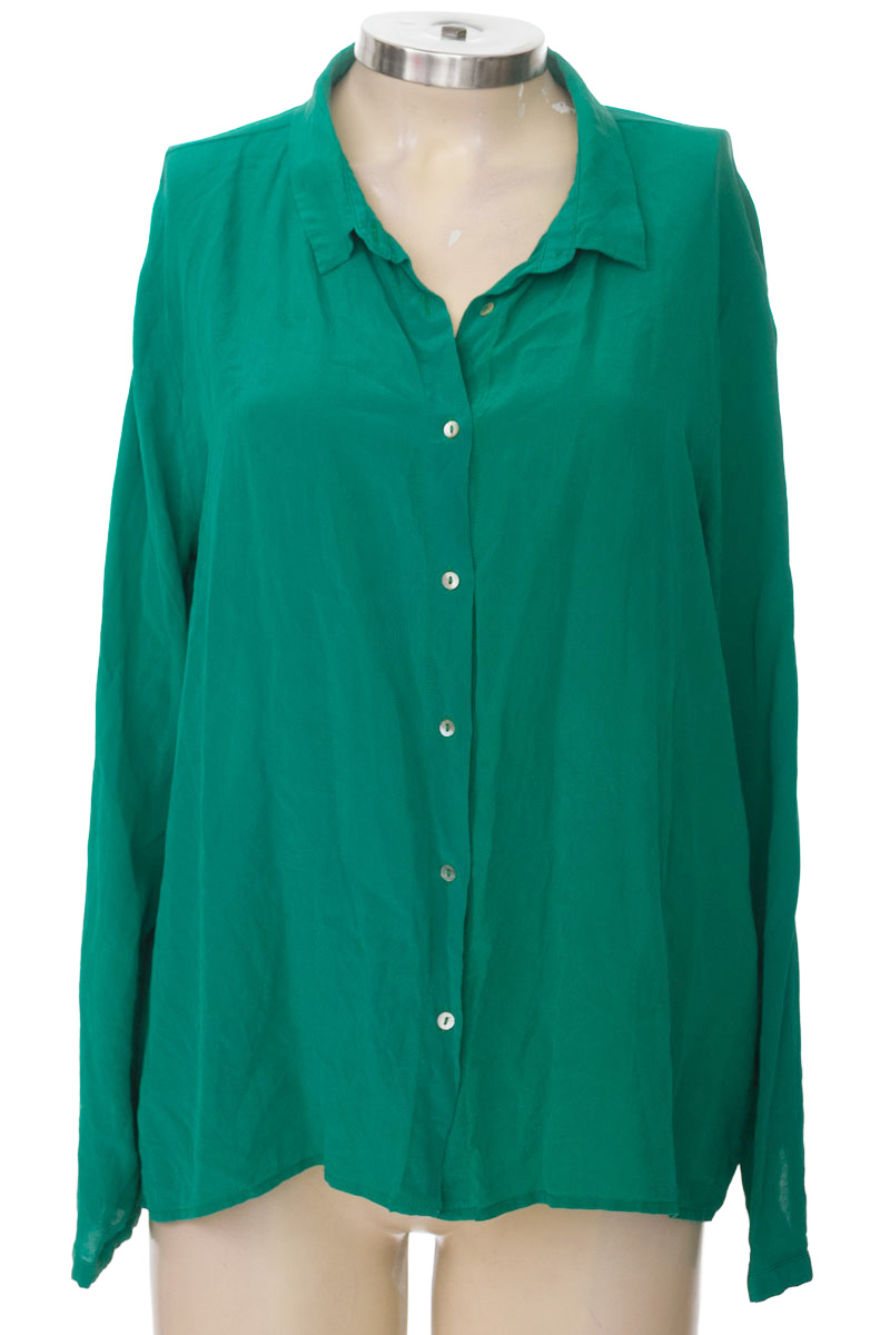 Blusa color Verde - Zara