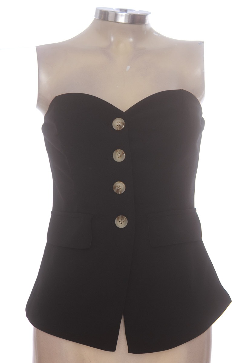 Top / Camiseta color Negro - Shein