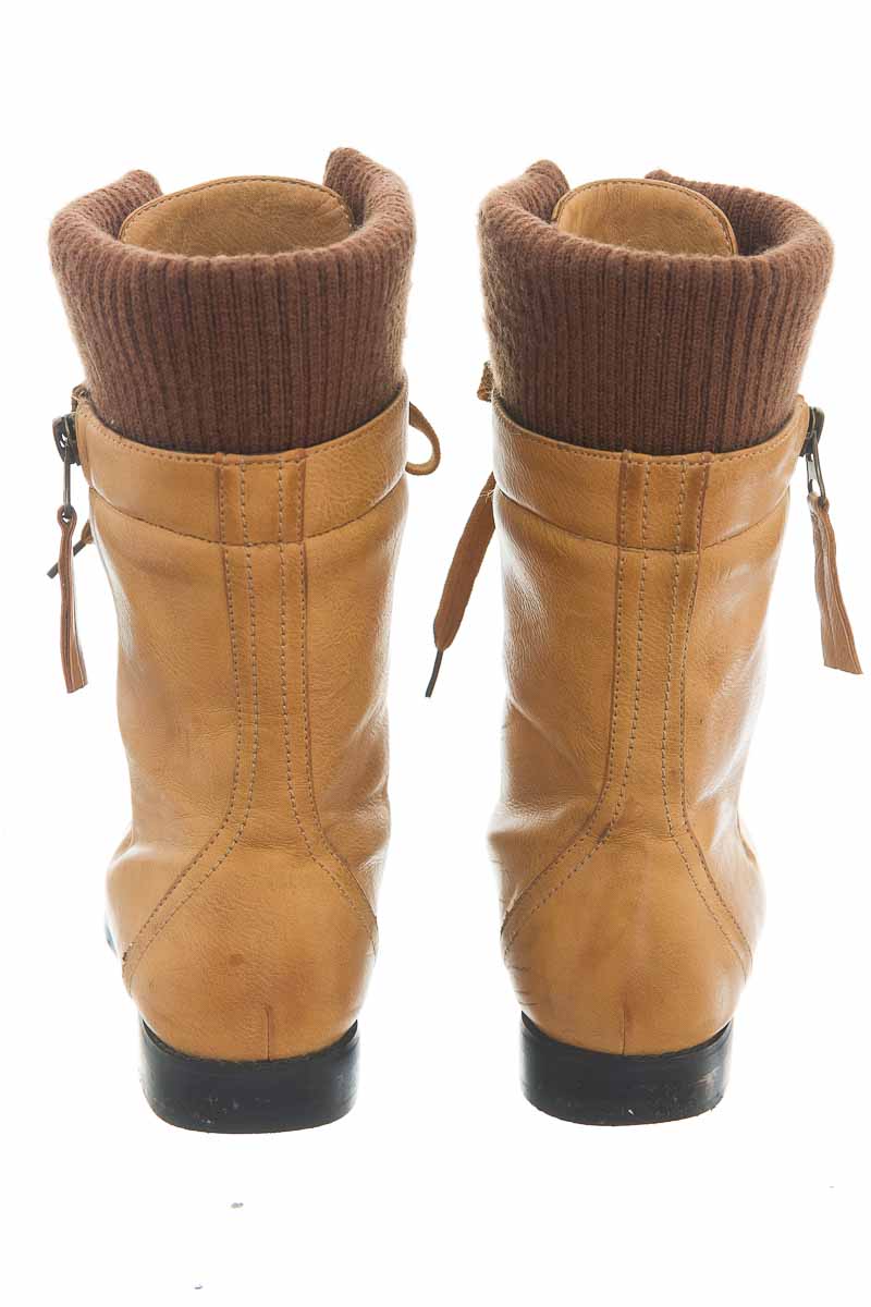 Zapatos color Mostaza - ELA