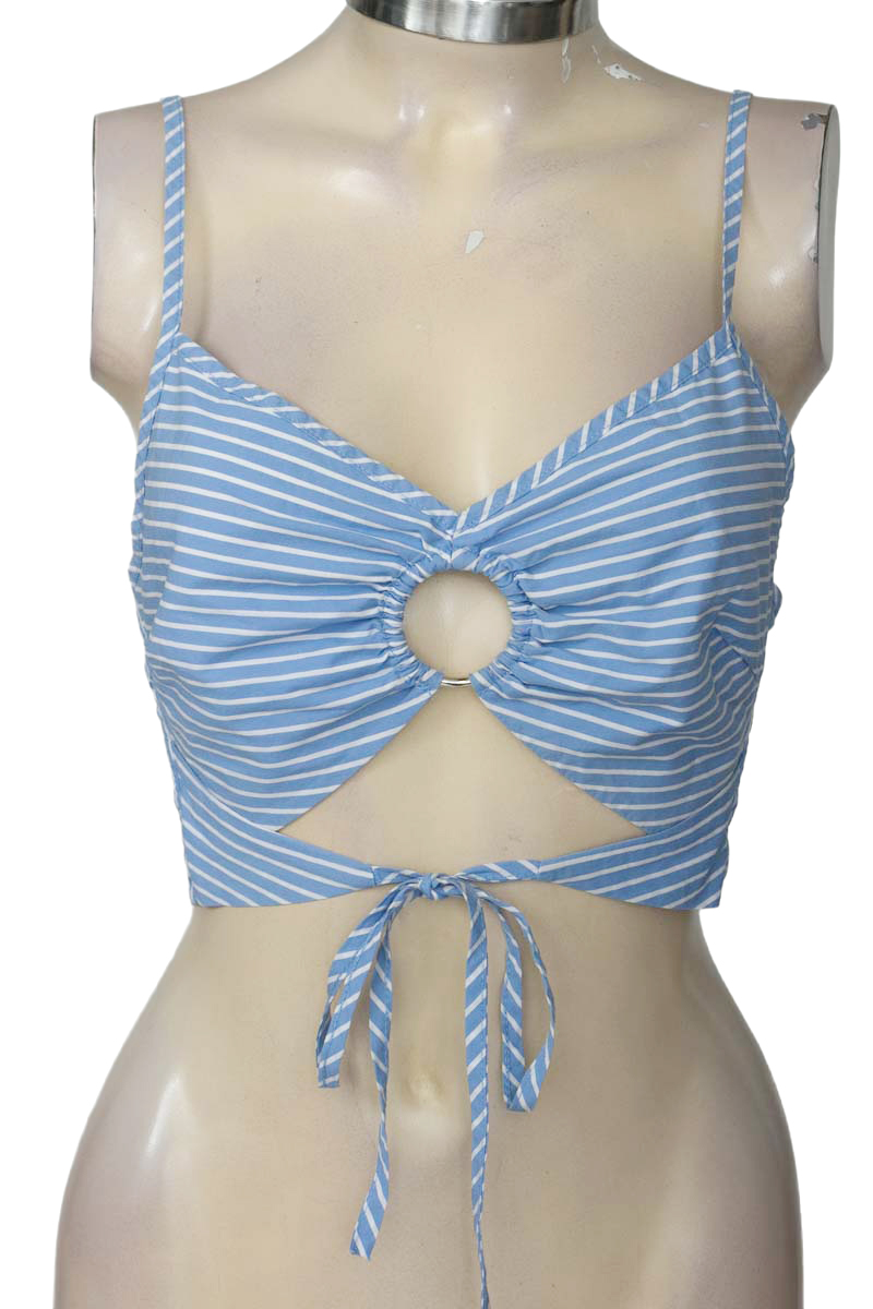 Top / Camiseta color Azul - Bershka