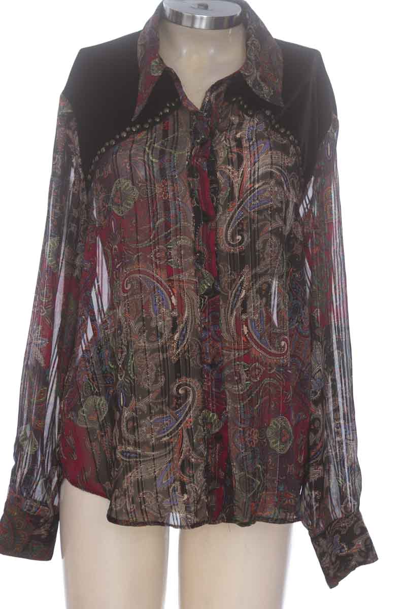 Blusa color Estampado - Zara