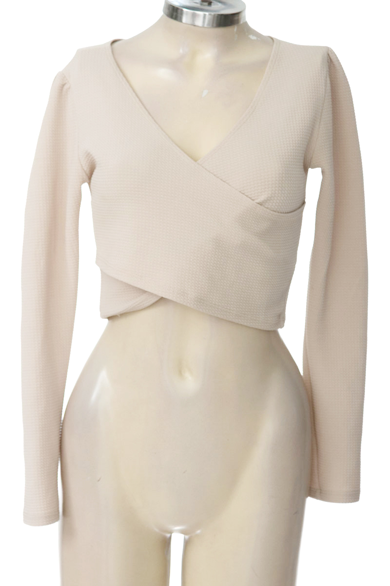 Top / Camiseta color Beige - Flashy