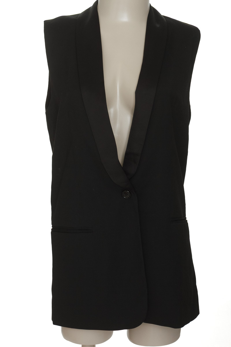 Chaqueta / Abrigo color Negro - H&M