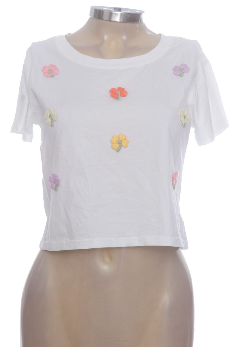 Top / Camiseta color Blanco - M&L Fashion