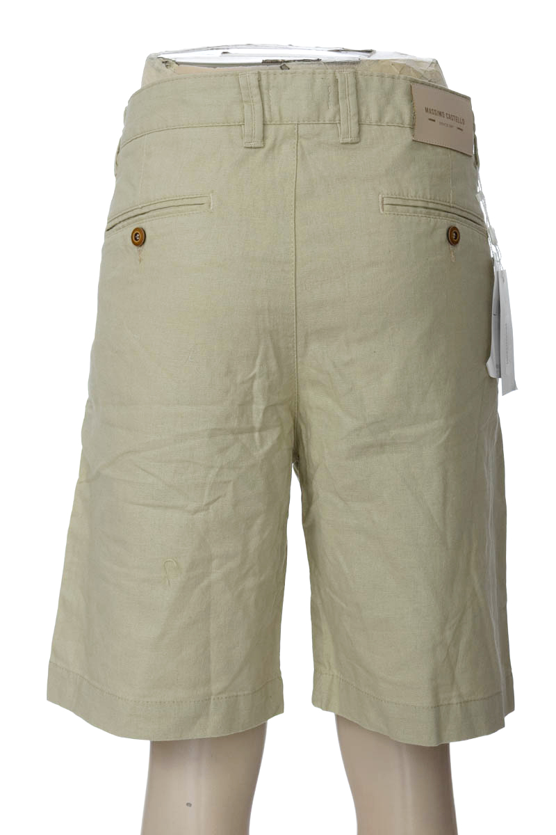 Bermuda - Pantaloneta color Beige - Massimo Castello