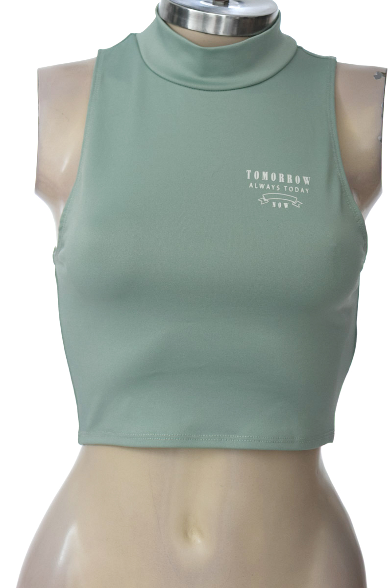 Top / Camiseta color Verde - Divided by H&M