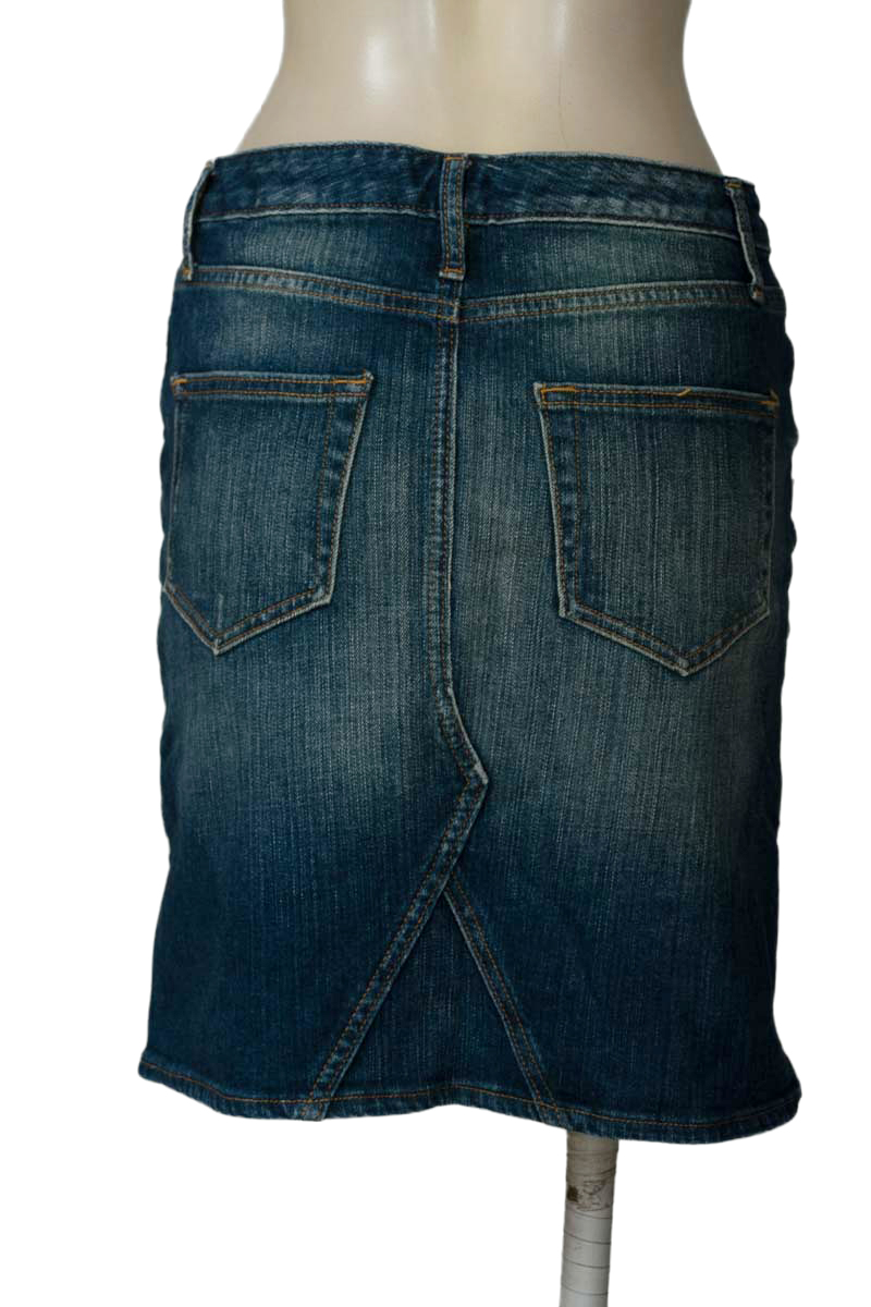 Falda color Azul - Banana Republic