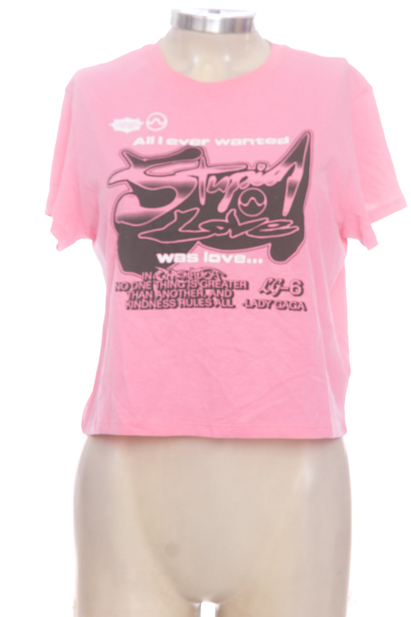 Top / Camiseta color Fucsia - Divided by H&M