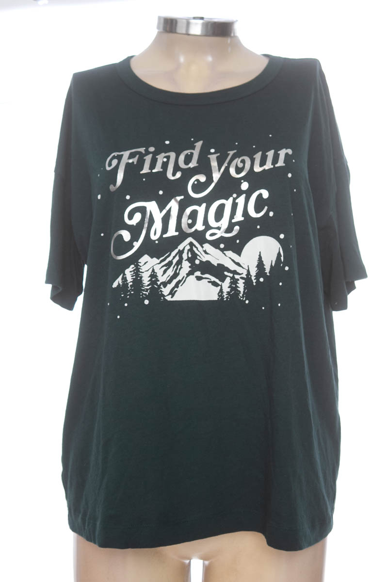 Top / Camiseta color Verde - Old Navy