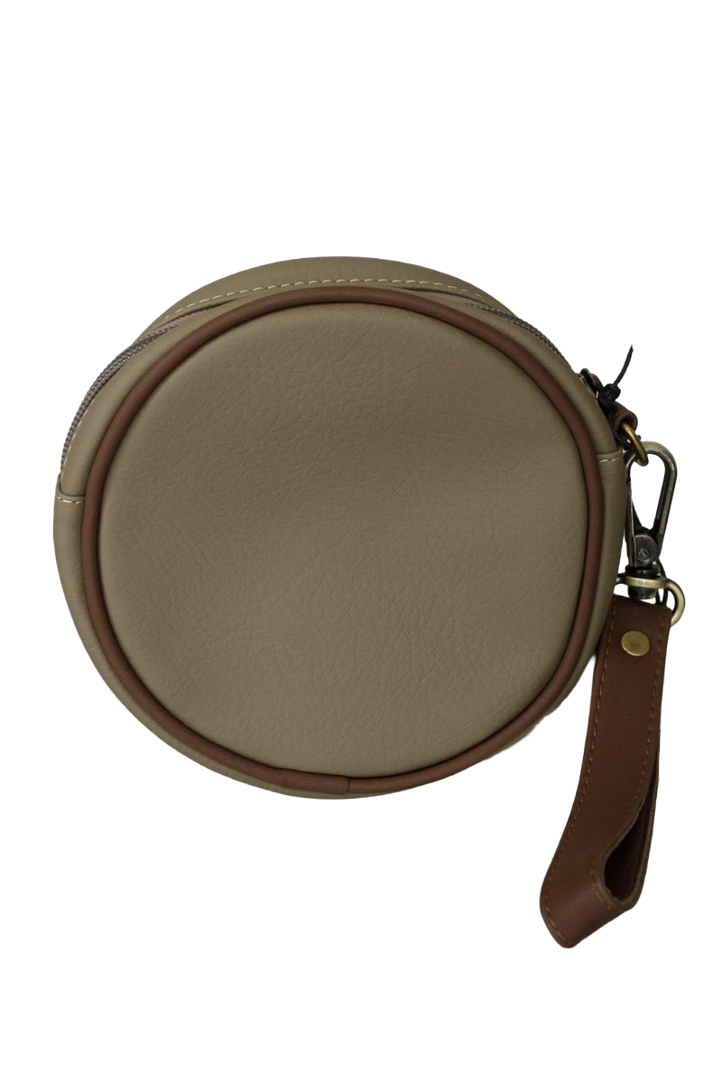 Cartera / Bolso / Monedero color Café - Parchita