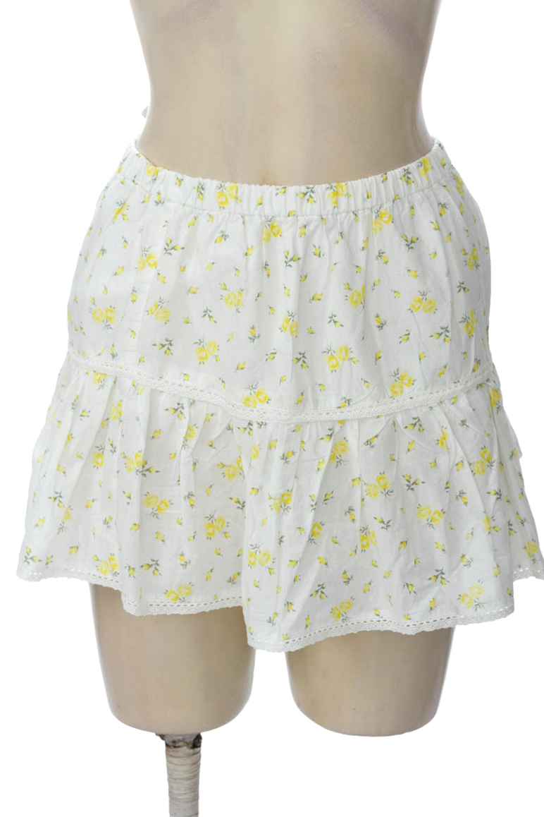 Falda color Blanco - Divided by H&M