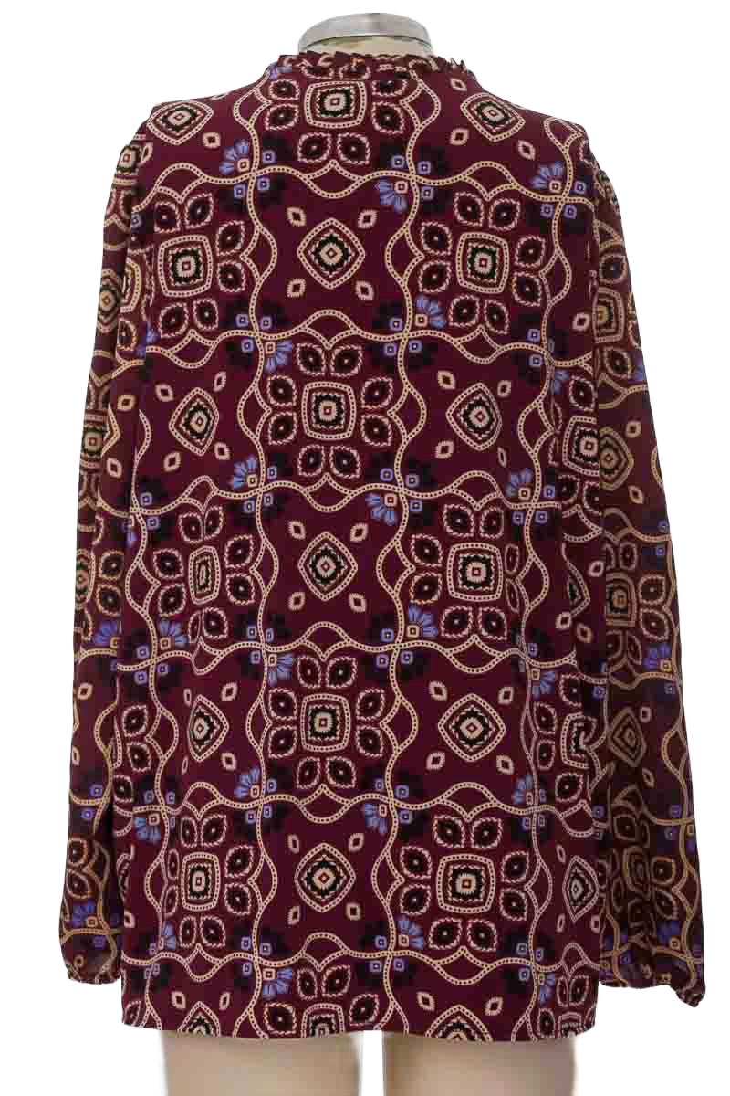 Blusa color Vinotinto - Ann Taylor