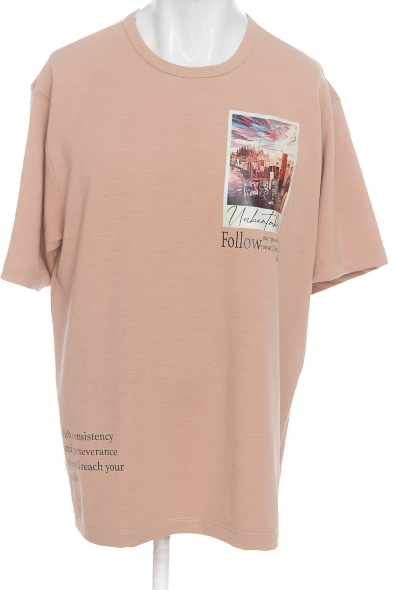 Camiseta color Beige - laxo | Closeando