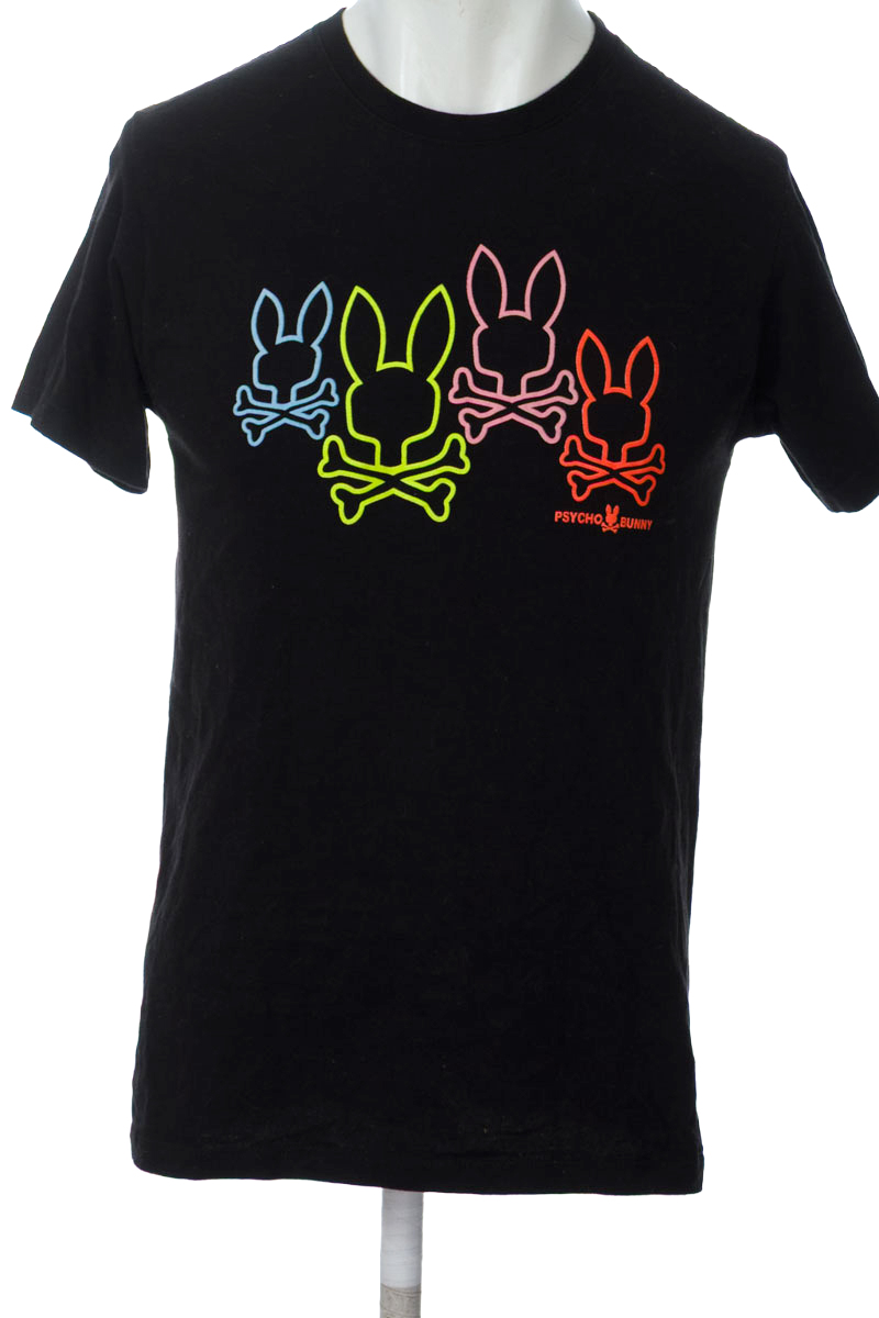 Camiseta color Negro - Psycho Bunny