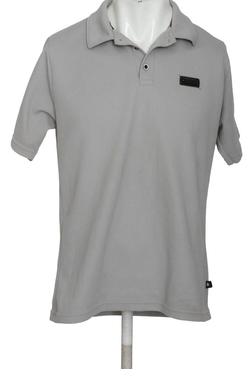 Polo color Gris - Monastery Couture