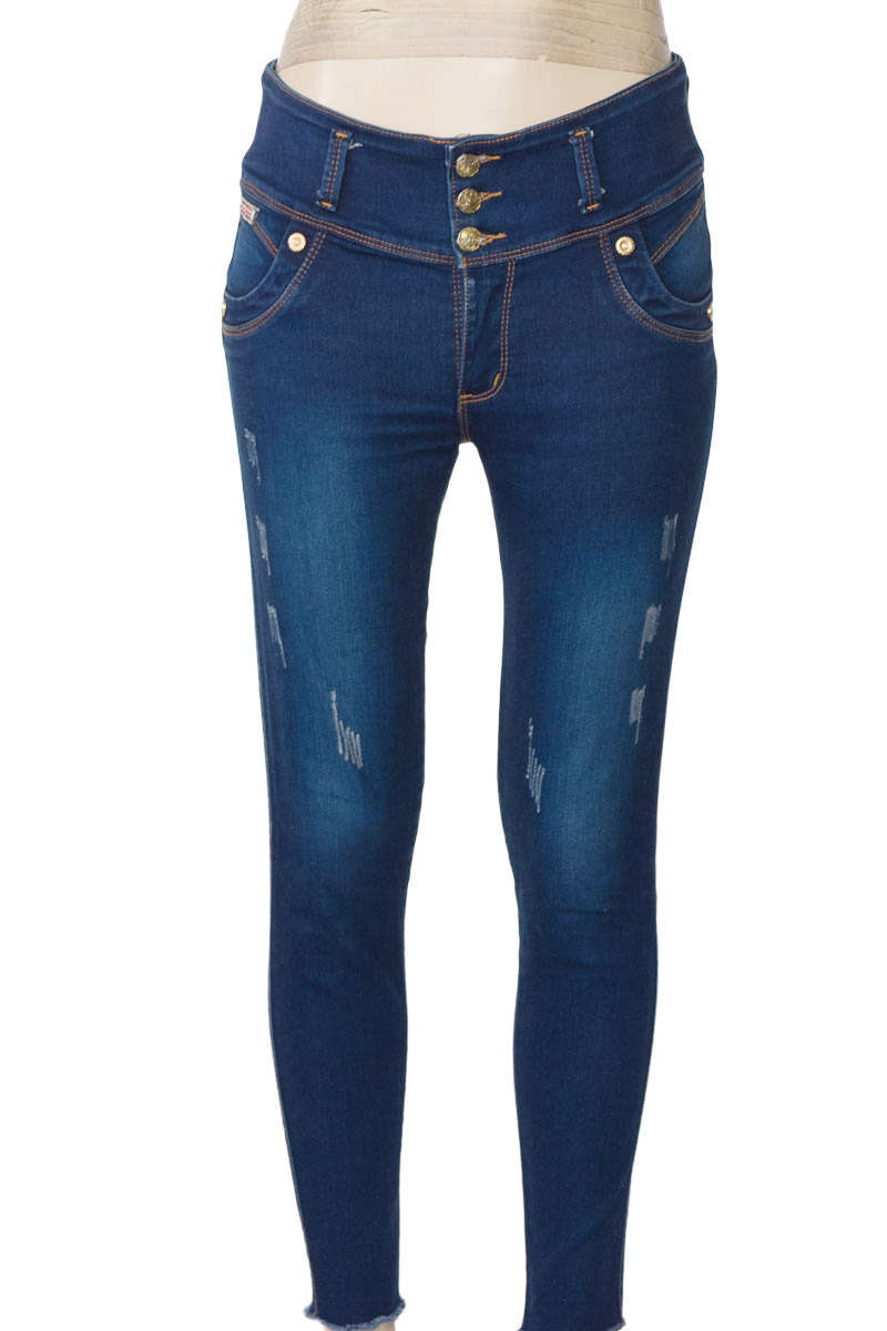 Pantalones color Azul - Petroliferos jeans