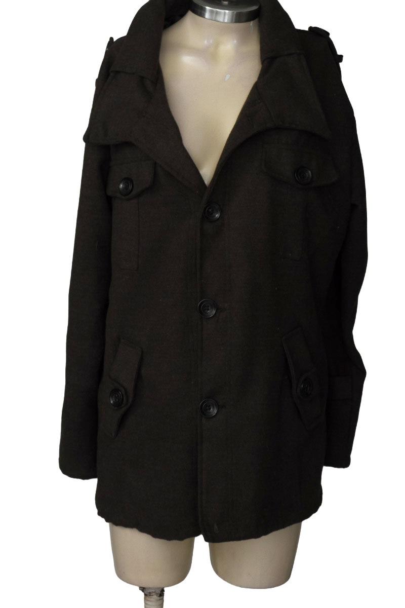 Chaqueta / Abrigo color Negro - Yoger