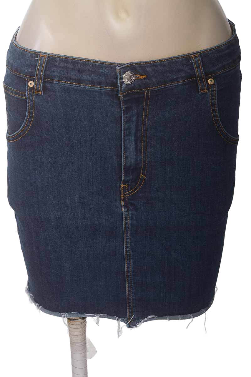 Falda color Azul - Pull & Bear