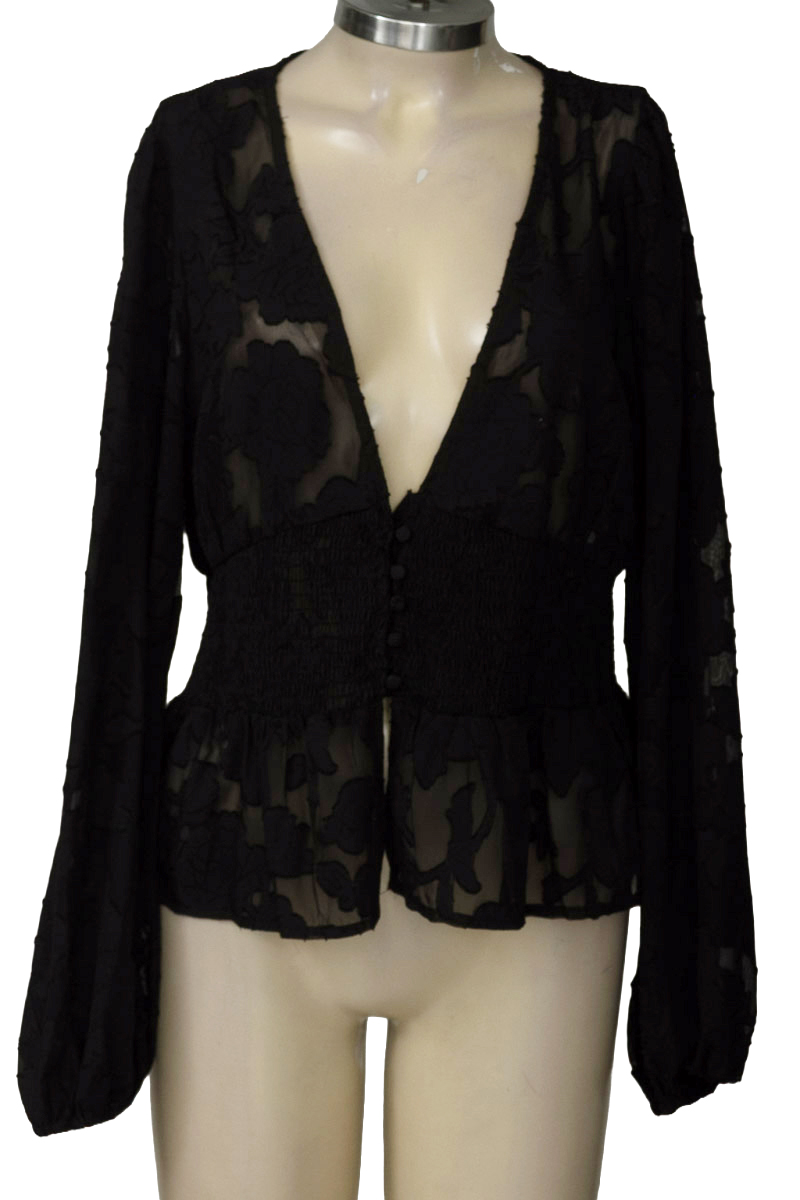 Blusa color Negro - Lulus