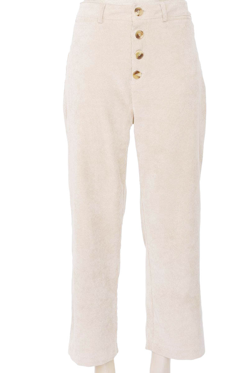 Pantalones color Beige - NAF NAF