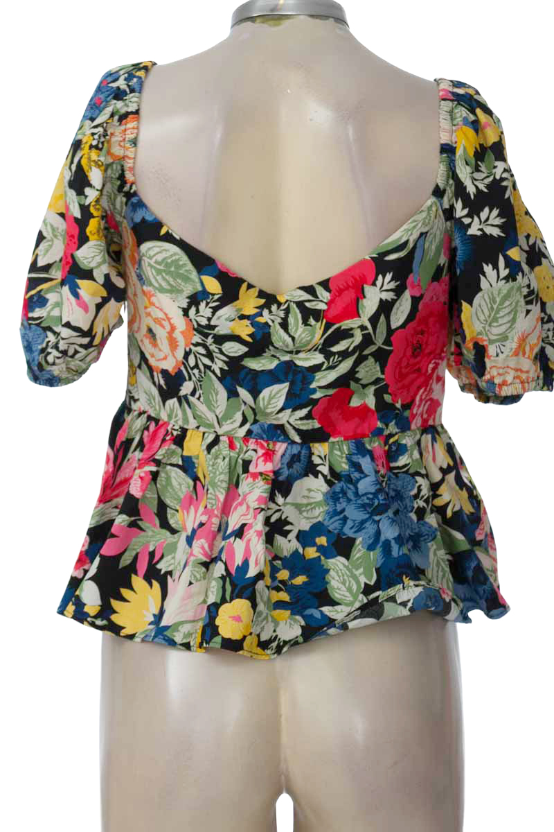 Blusa color Estampado - Zara