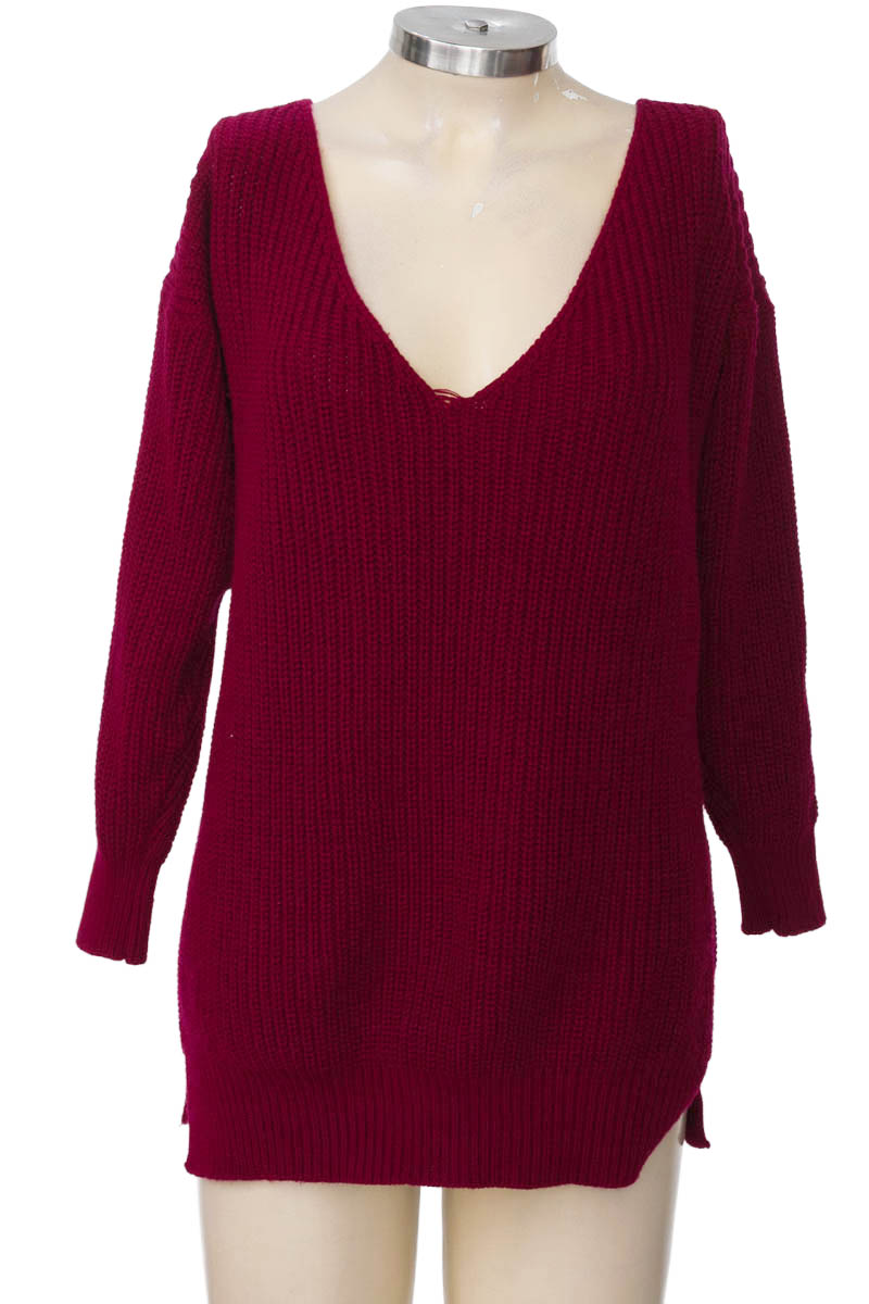 Sweater color Vinotinto - Closeando
