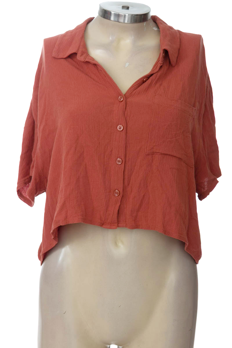 Top / Camiseta color Café - Forever 21