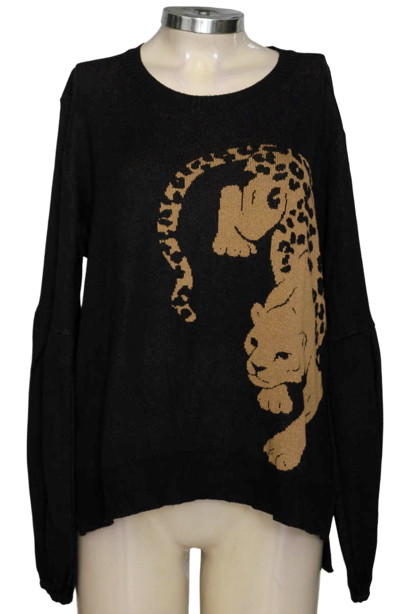 Sweater color Negro - Lobo.Rosa