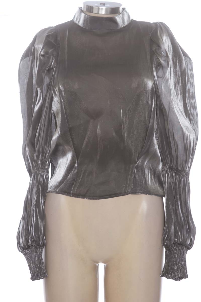 Blusa color Plateado - Topshop