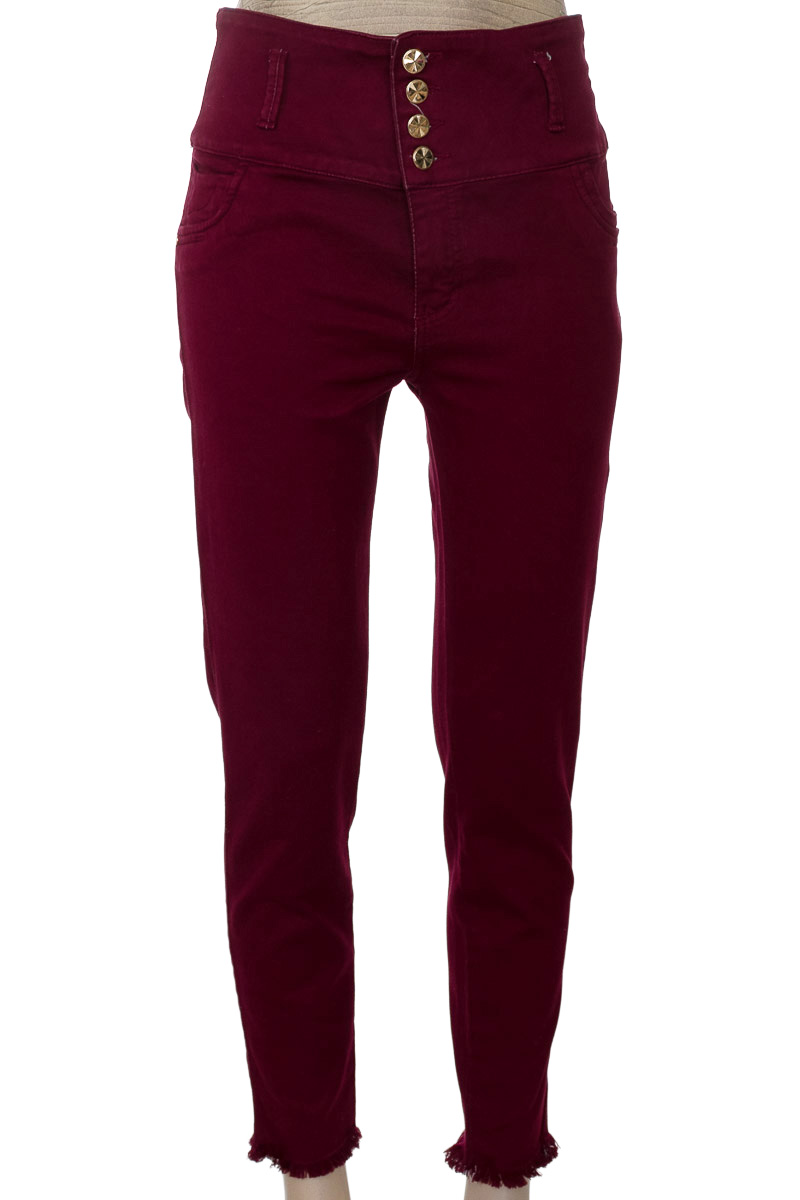 Pantalones color Vinotinto - Leandrus