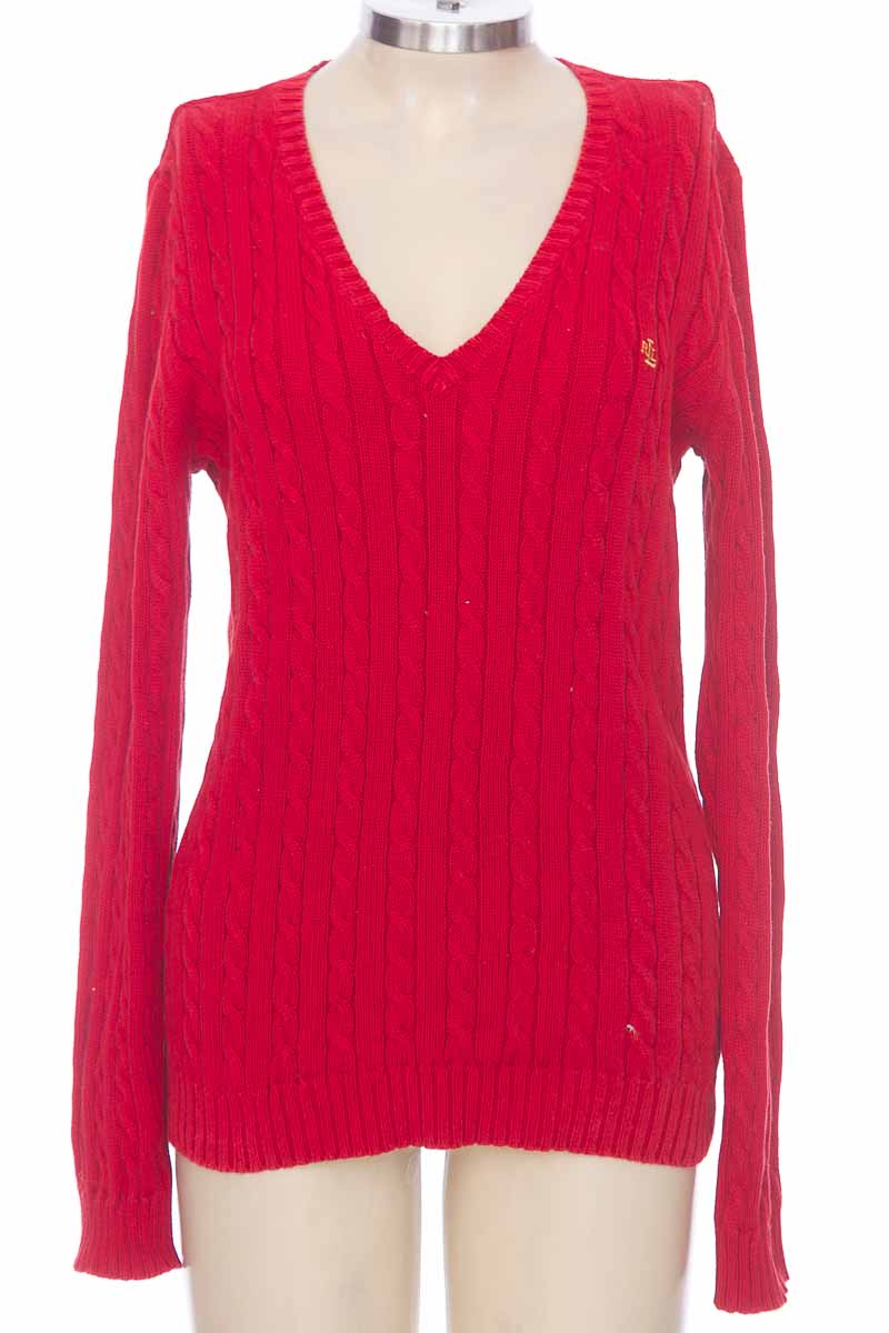 Sweater color Rojo Ralph Lauren Closeando