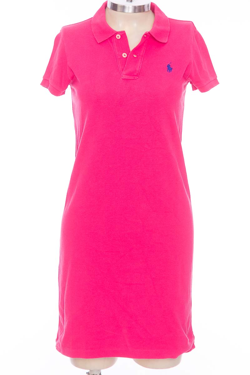 Vestido Enterizo Color Fucsia Ralph Lauren Closeando vestido-enterizo-color-fucsia-ralph-lauren-closeando