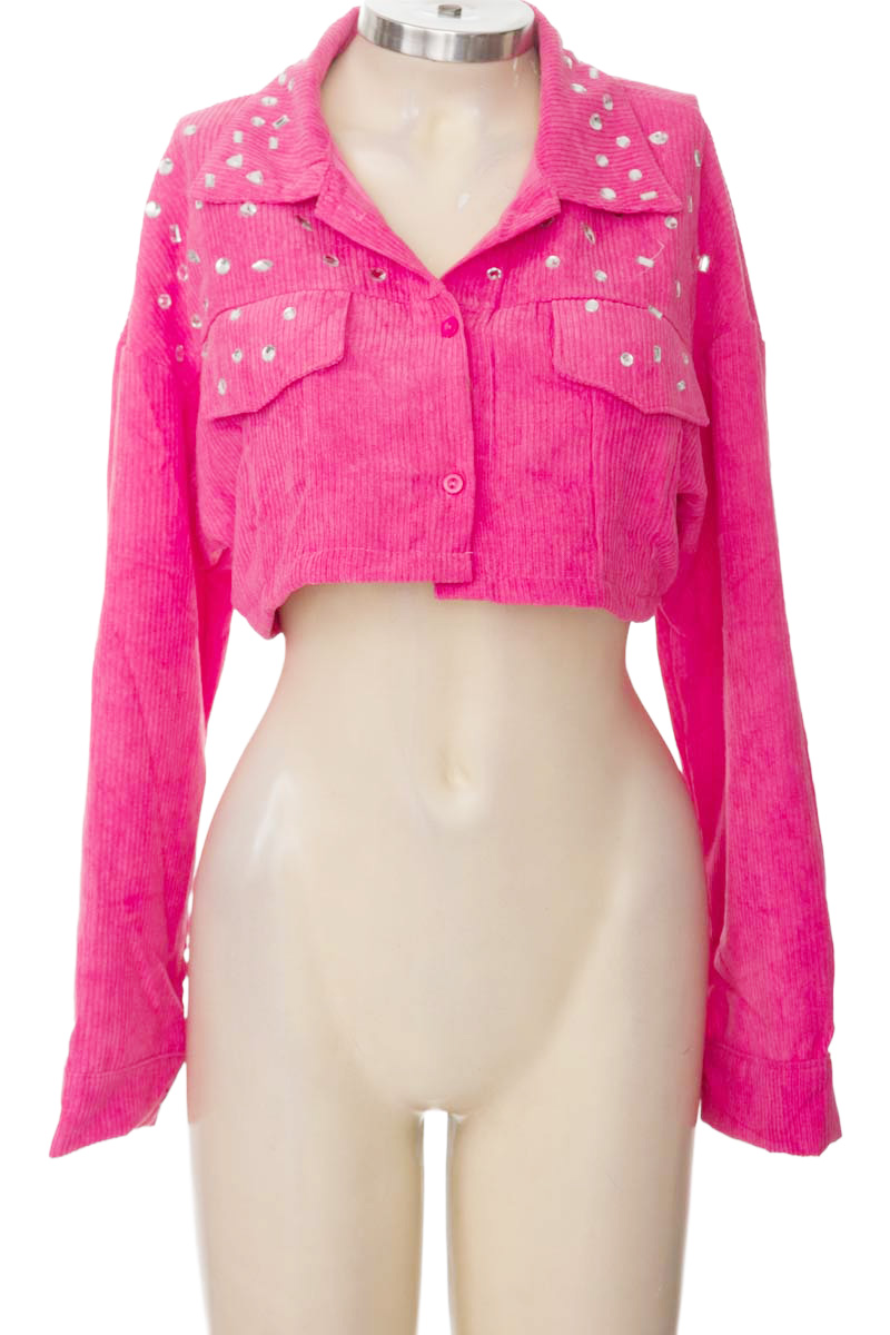 Chaqueta / Abrigo color Rosado - Niuniu Studio