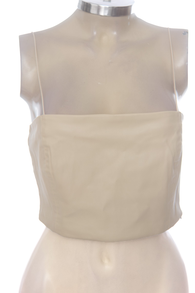 Top / Camiseta color Beige - Zara
