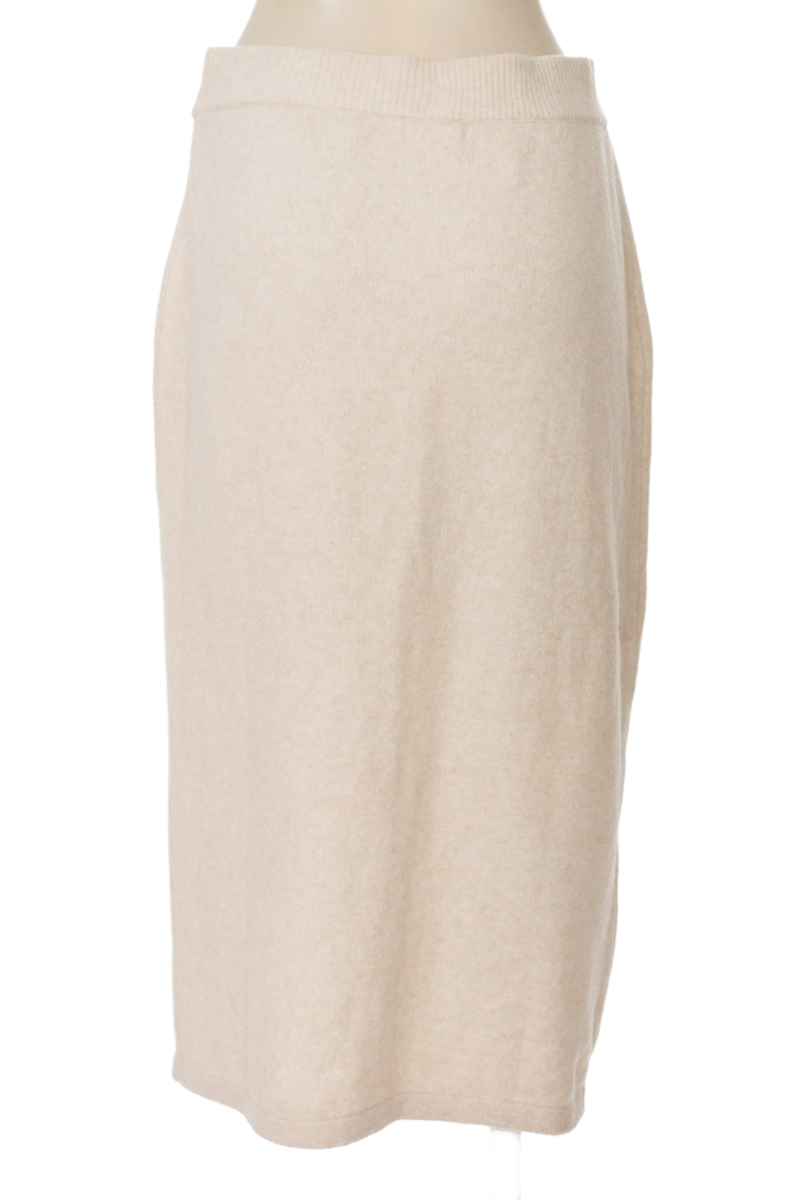 Falda color Beige - Oysho 