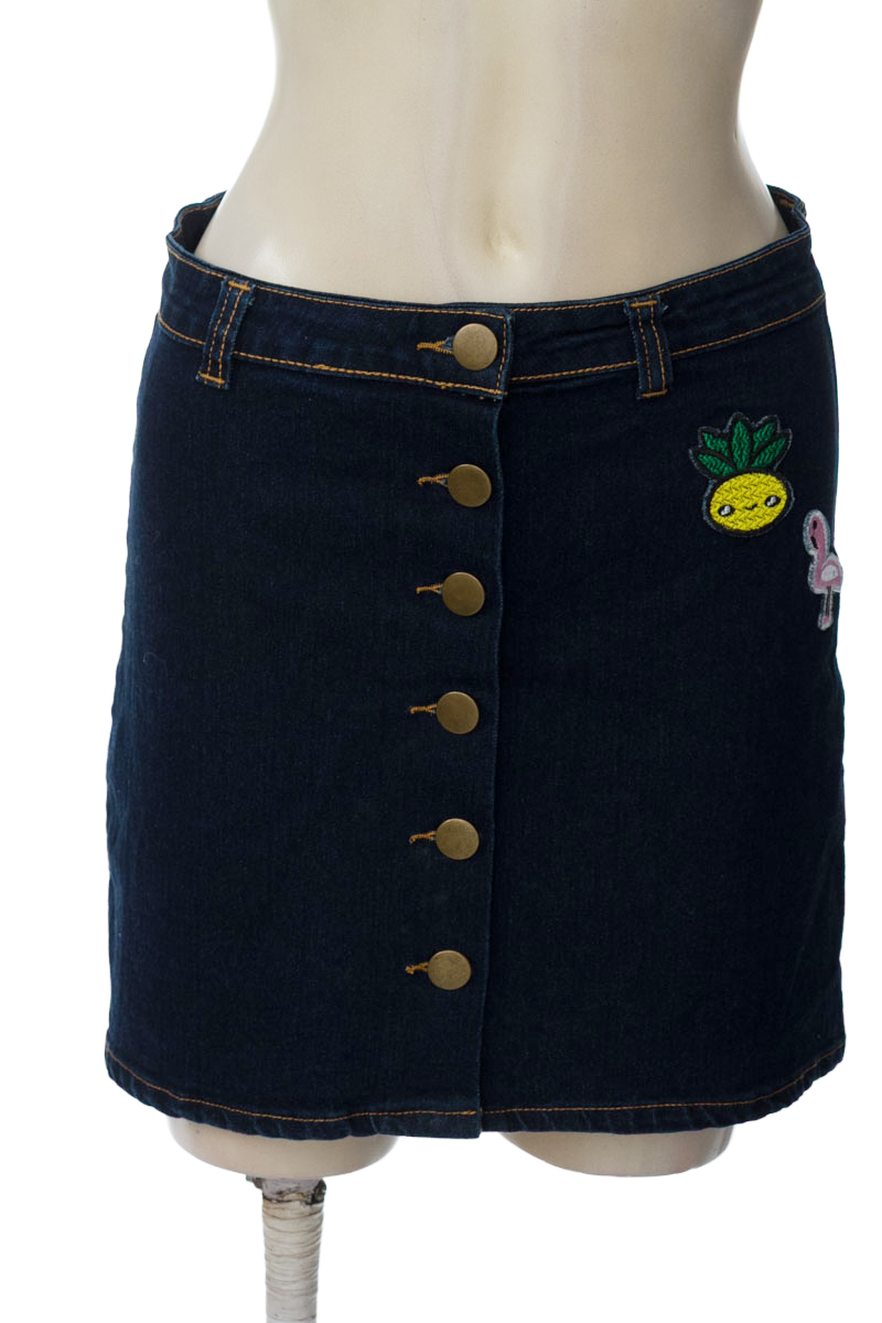 Falda color Azul - Urb