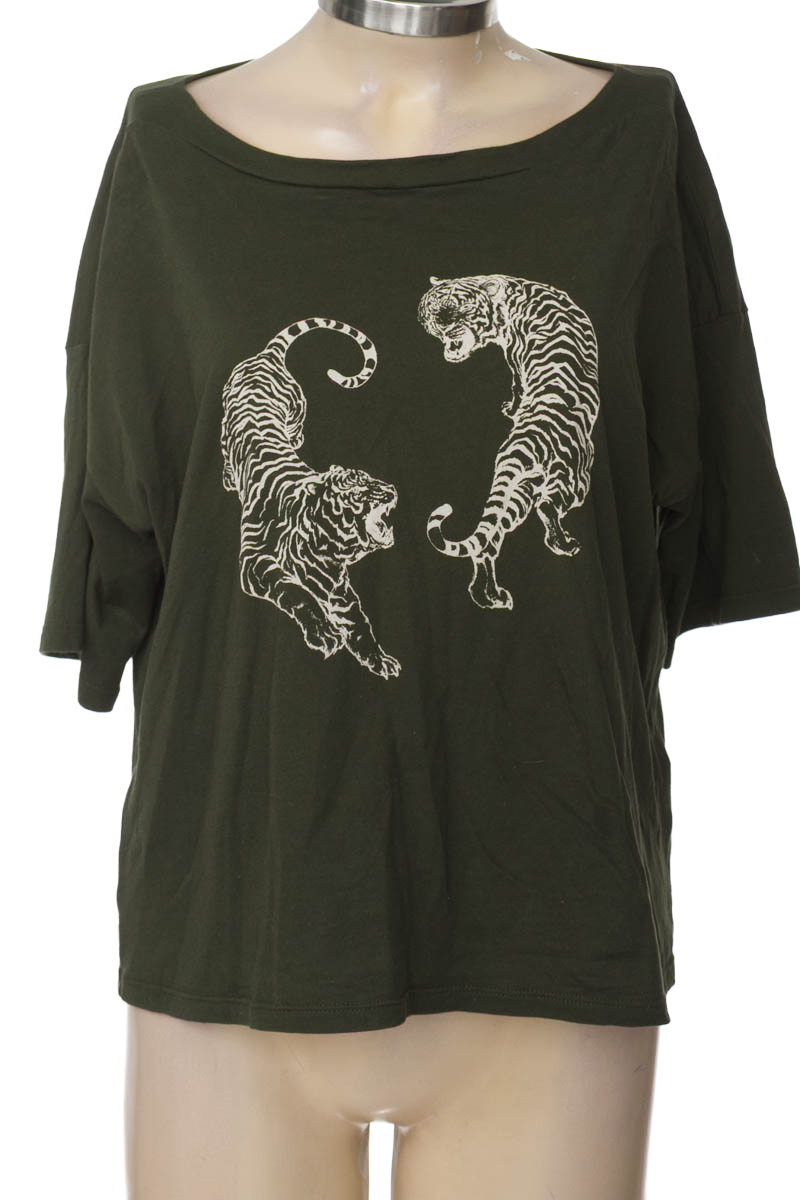 Top / Camiseta color Verde - Revasica