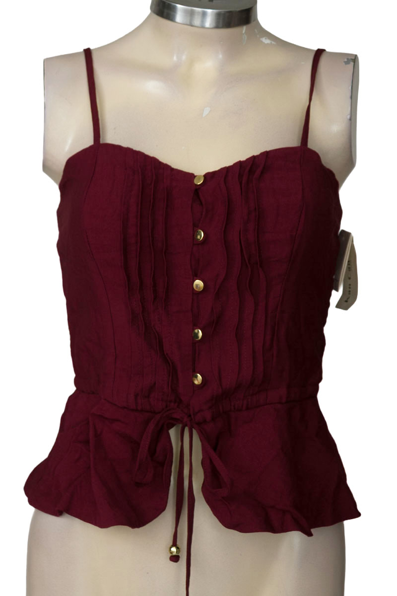 Top / Camiseta color Vinotinto - Kan Can