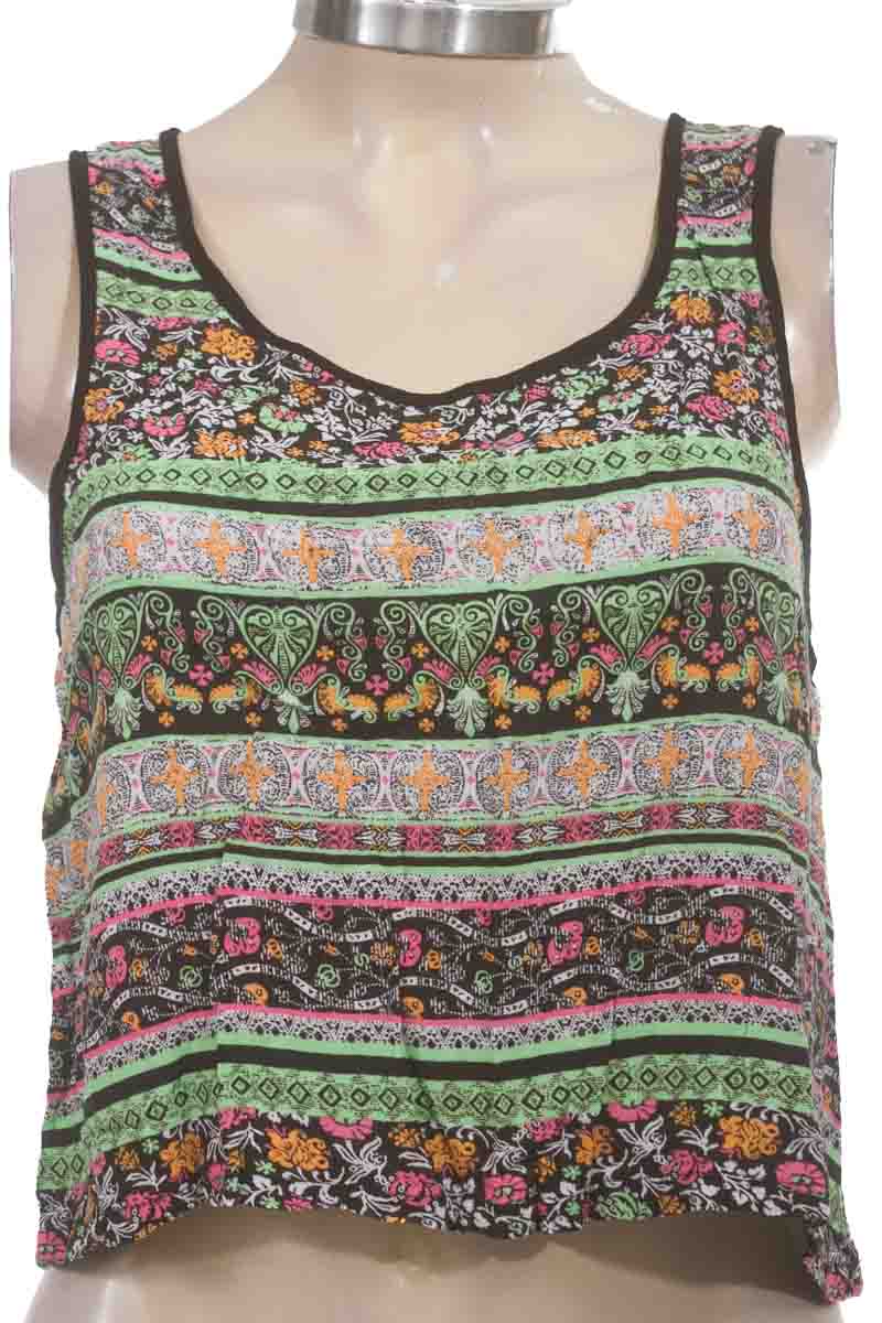 Top / Camiseta color Verde - Ticket