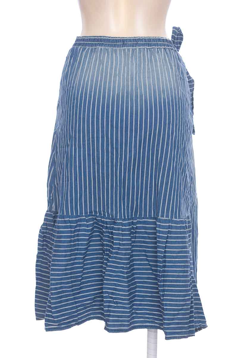 Jupe Longue Vintage Marithé & François Girbaud Taille 40 - Noire En Viscose - Occasion Très Bon état - Style Années 90