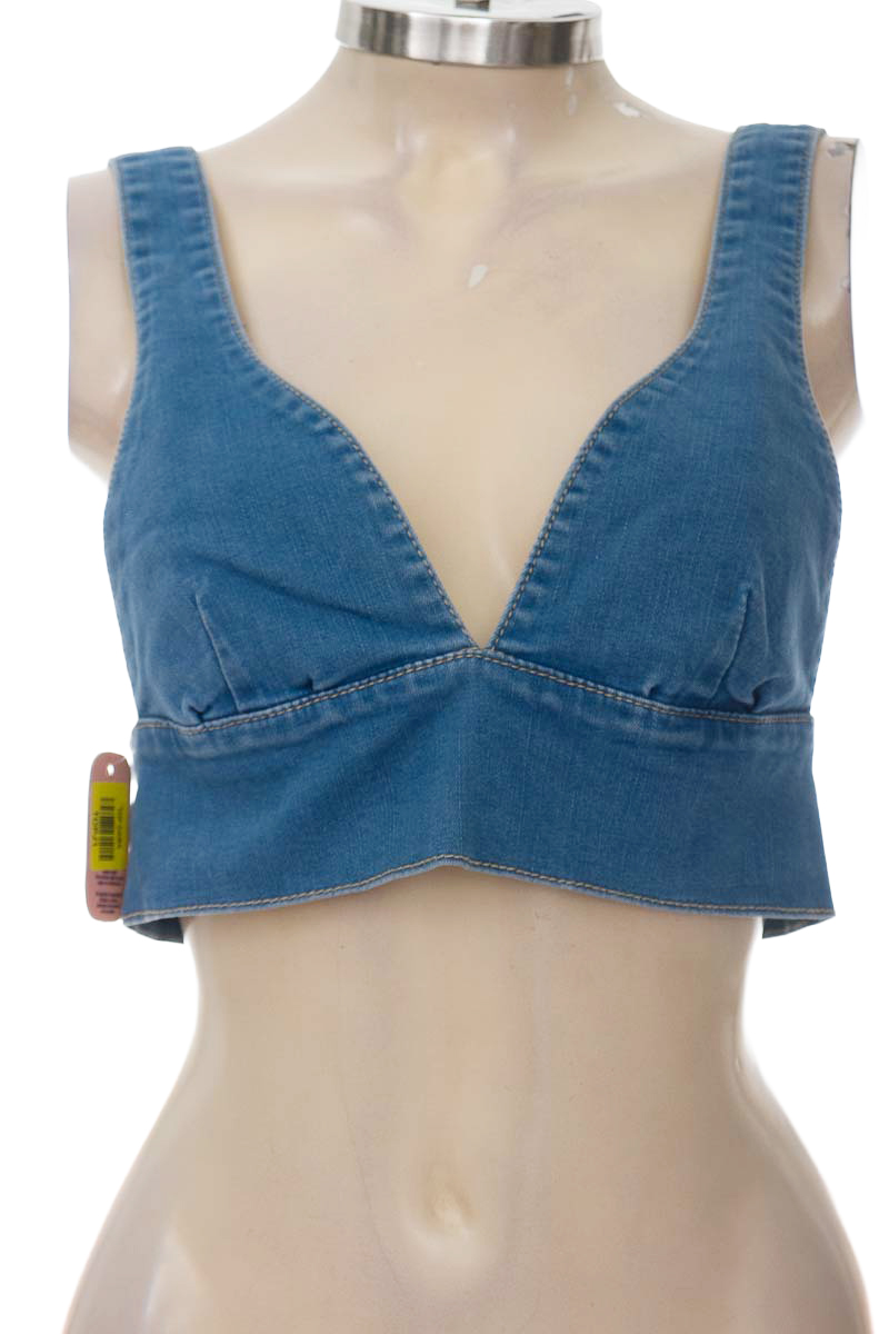 Top / Camiseta color Azul - Mary stefany