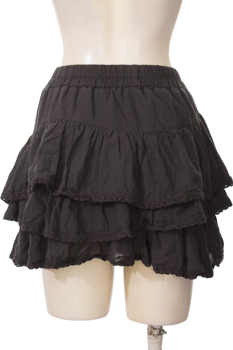 Falda color Negro - Algodón y coco